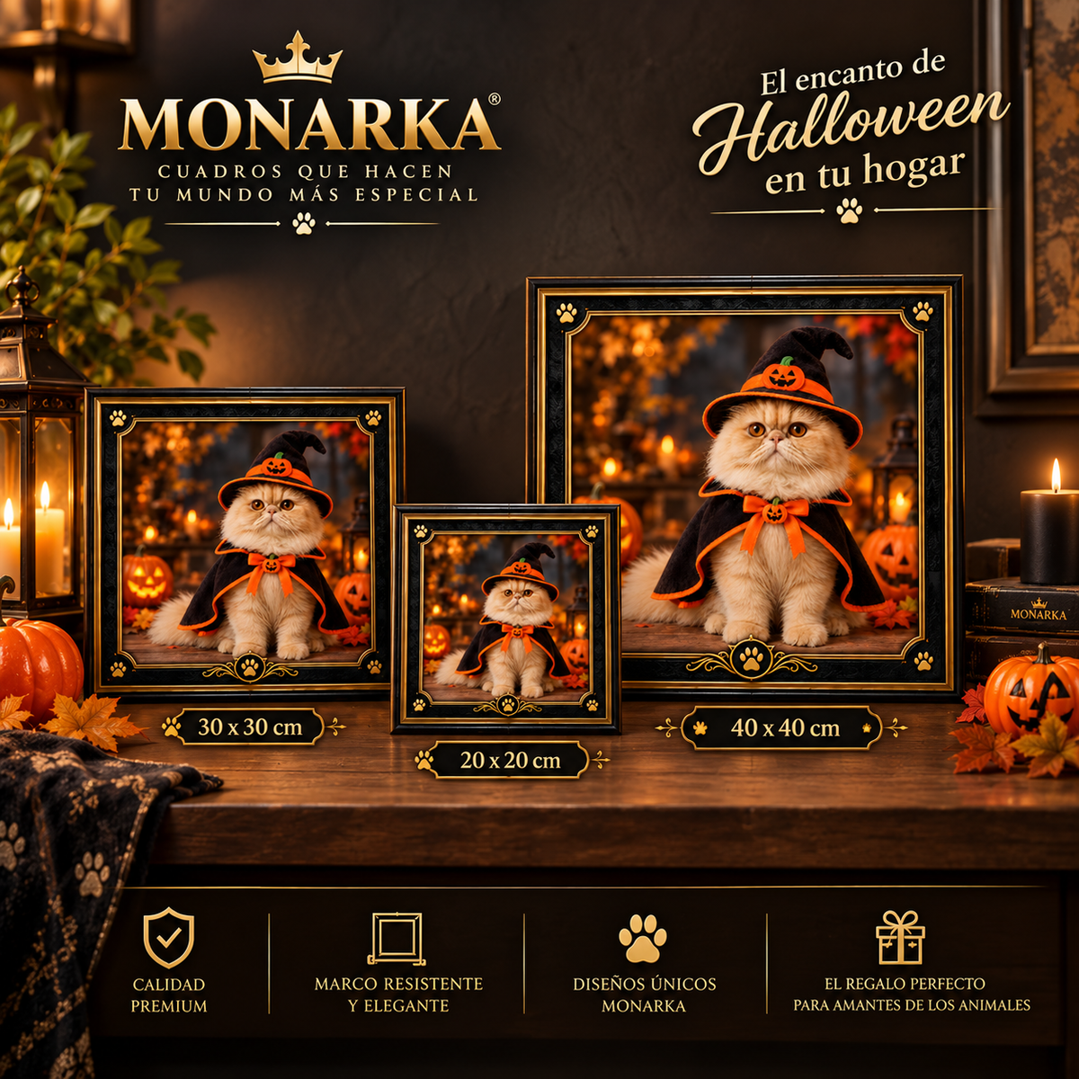 👑 Cuadros Monarka: Edición Fine Art & Digital Golden Profesional.